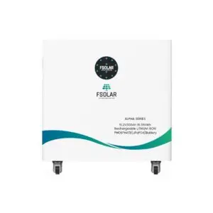Fsolar Lithium Battery 300AH 51.2V LiFePo4 APP Alpha Series 15kWH