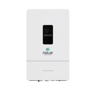 FSolar Atlantic F6 6000VA 48V Hybrid Solar Inverter With MPPT Solar Charge Controller 80A Inbuilt Parallel Kit